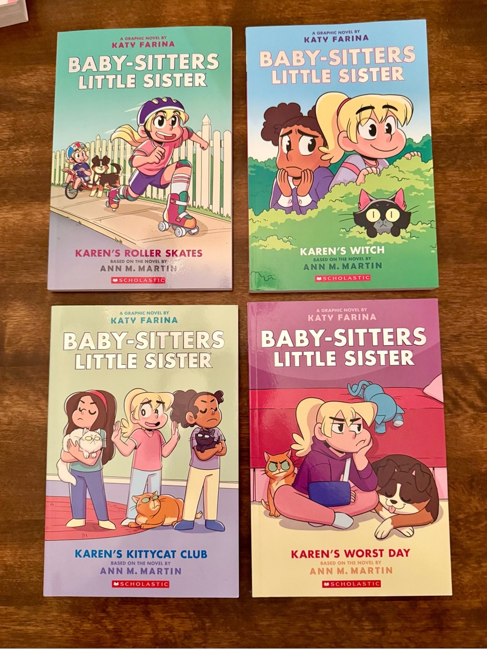 Baby-Sitters Little Sister set of 4 books.